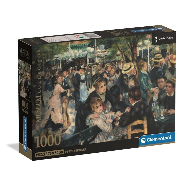 Puzzle 1000 Museum Renoir - Bal Du Moulin De La