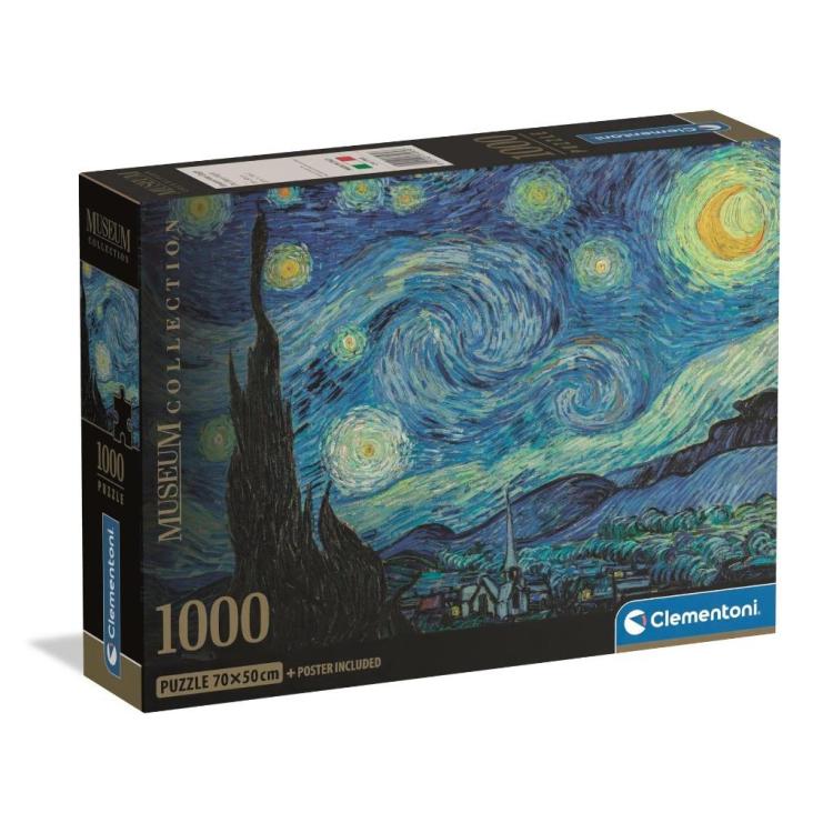Puzzle 1000 Museum Van Gogh, The Starry Night