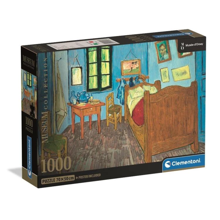 Puzzle 1000 Museum Van Gogh: Bedroom In Arles