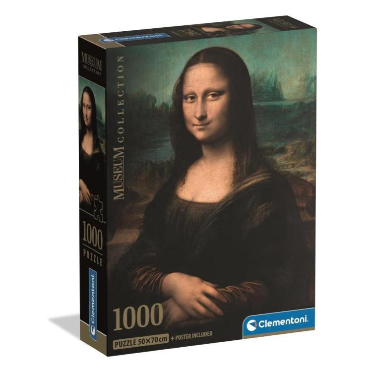 Puzzle 1000 Museum Leonardo - Gioconda