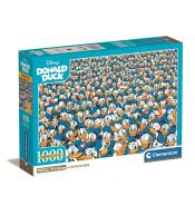 Puzzle 1000 Compact Impossible Puzzle! Donald Duck