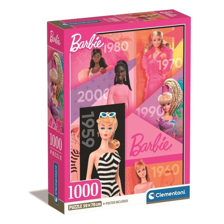 Puzzle 1000 Compact Barbie