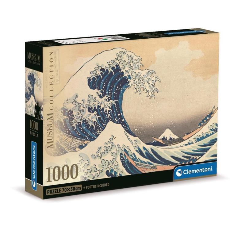 Puzzle 1000 Compact Museum Hokusai: La Grande Onda