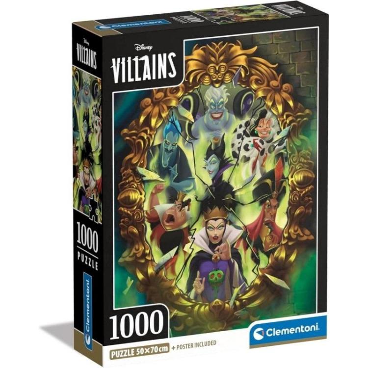Puzzle 1000 Compact Disney Villains