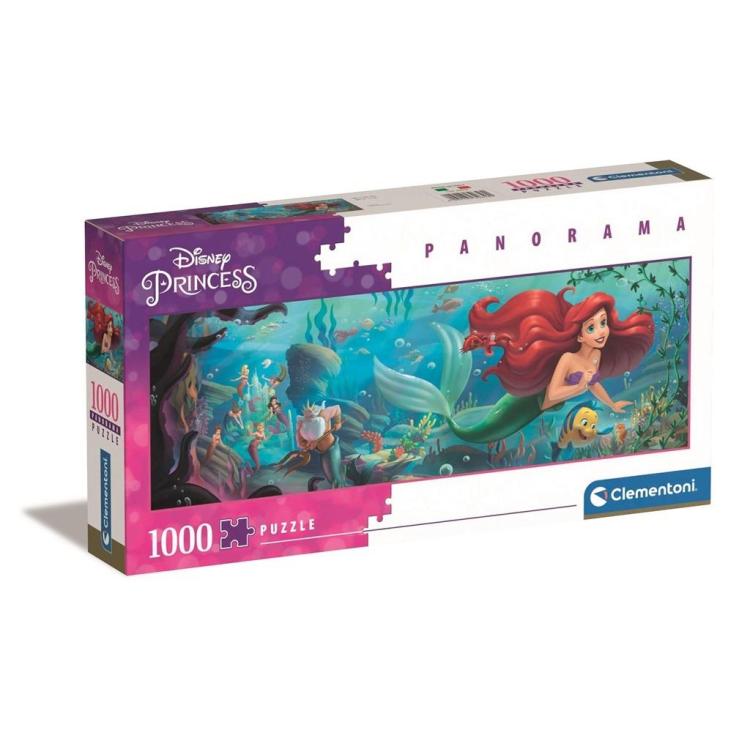Puzzle 1000 Panorama Disney Little Mermaid