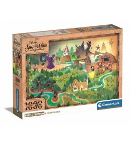 Puzzle 1000 Compact Story Maps Snow white