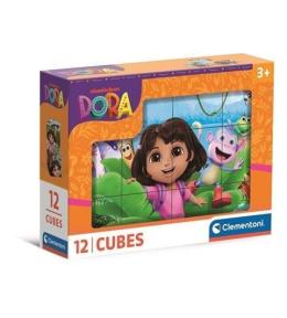 Klocki 12el Dora