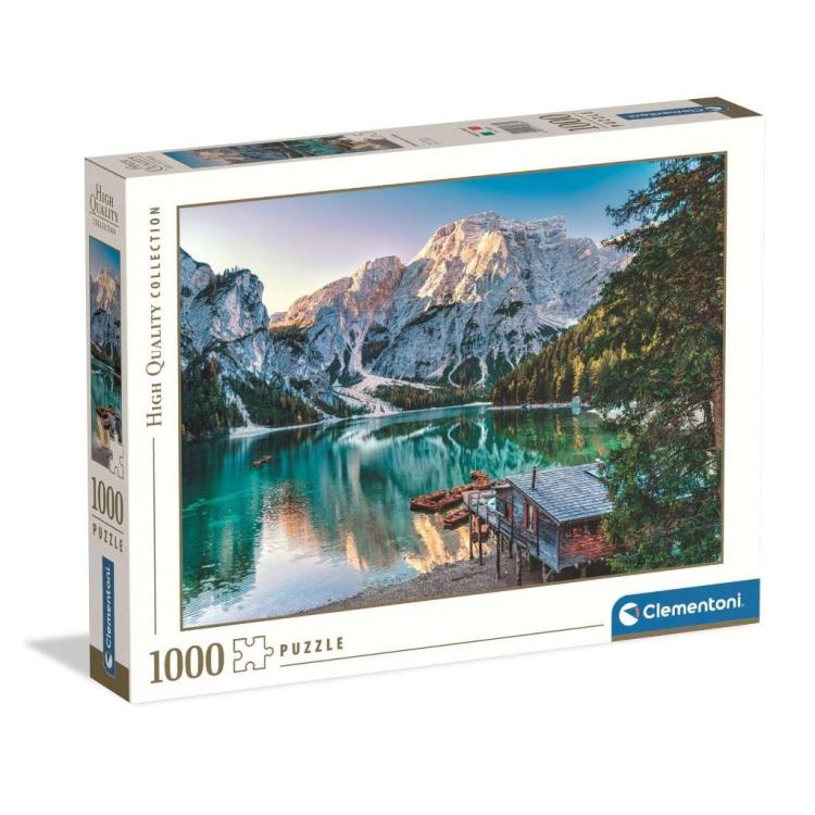 Puzzle 1000 HQ Emerald Lake Braies