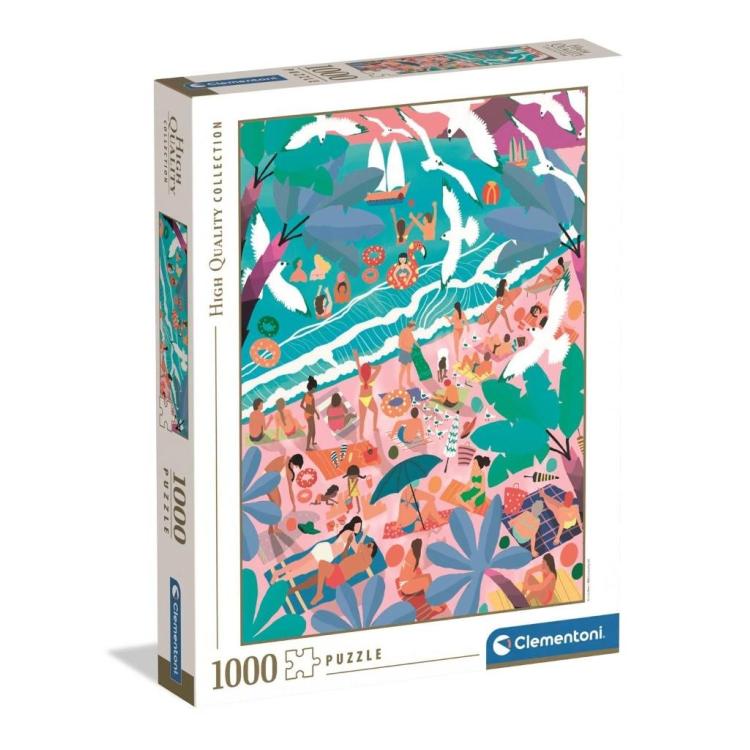 Puzzle 1000 HQ Sunday At The Beach