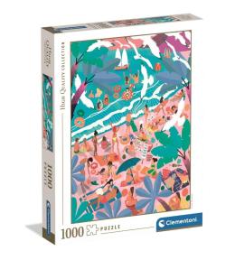 Puzzle 1000 HQ Sunday At The Beach