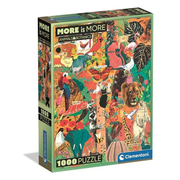 Puzzle 1000 Compact Animals&Botanics