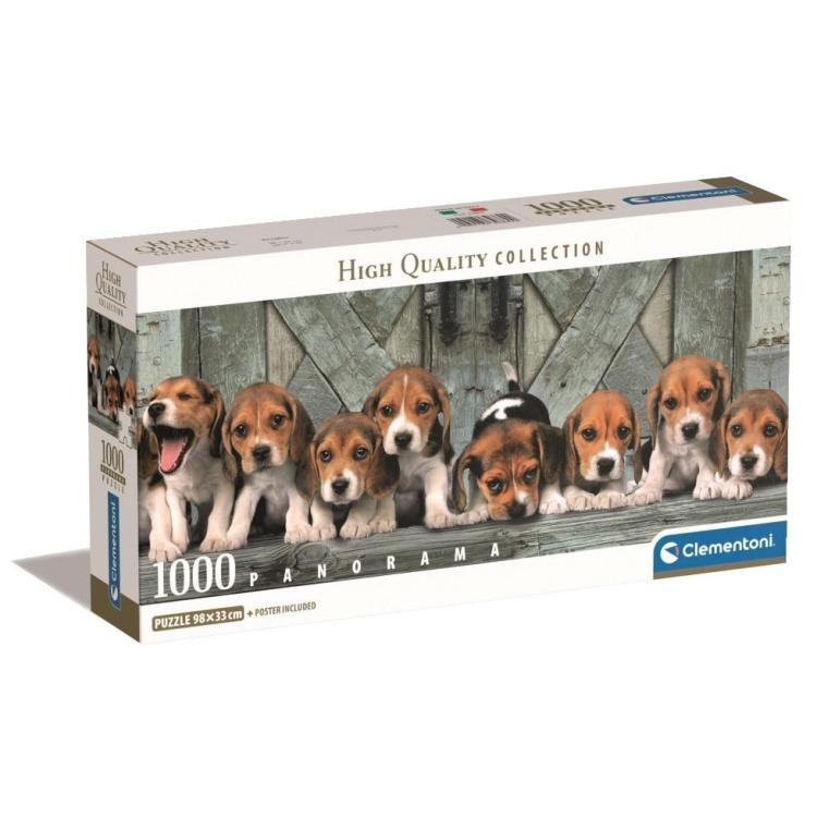 Puzzle 1000 Panorama Beagles