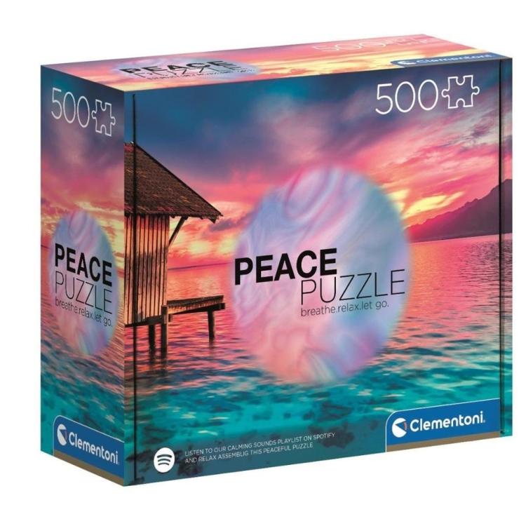 Puzzle 500 Peace Collection Living the Present