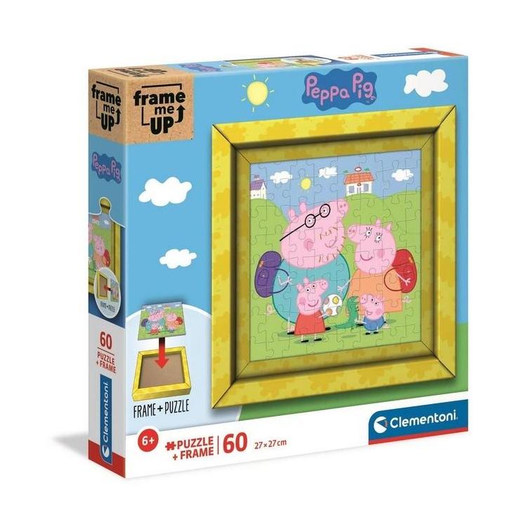Puzzle 60 Frame Me Up Peppa Pig