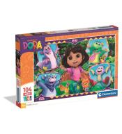Puzzle 104 Maxi Super Kolor Dora