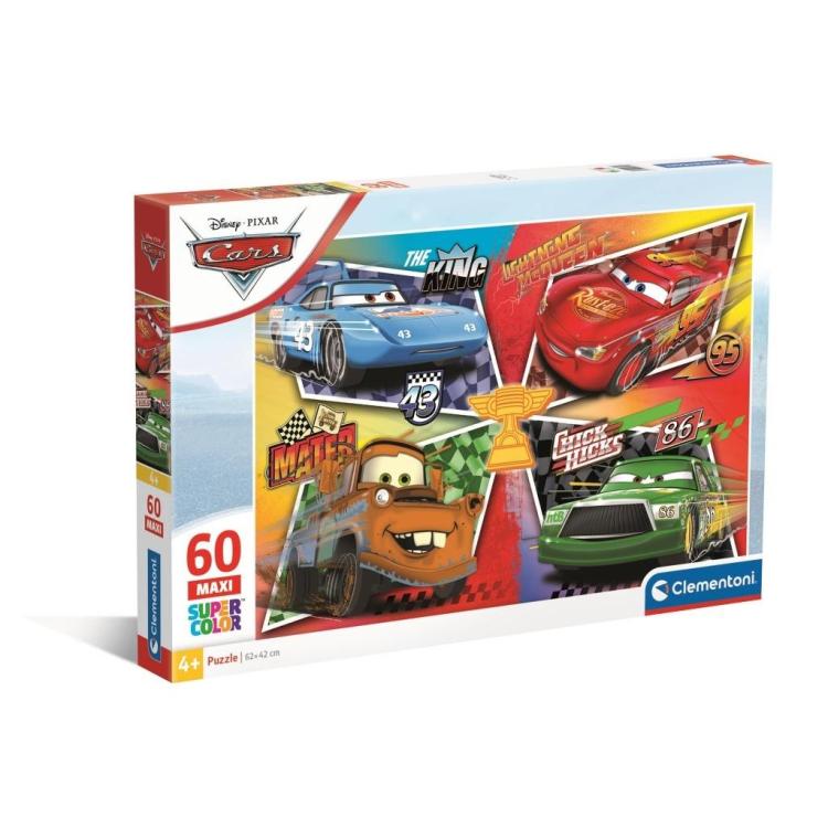 Puzzle 60 Maxi Super Kolor Cars