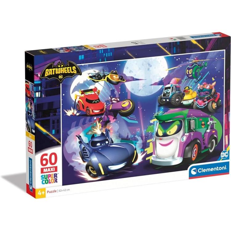 Puzzle 60 Maxi Super Kolor Batwheels