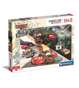 Puzzle 104 Maxi Super Kolor Disney Cars