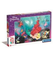 Puzzle 24 Maxi Super Kolor Disney Little Memaid