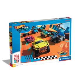 Puzzle 104 Maxi Super Kolor Hot Wheels