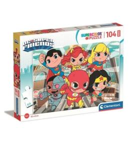 Puzzle 104 Maxi Super Kolor DC Superfriends