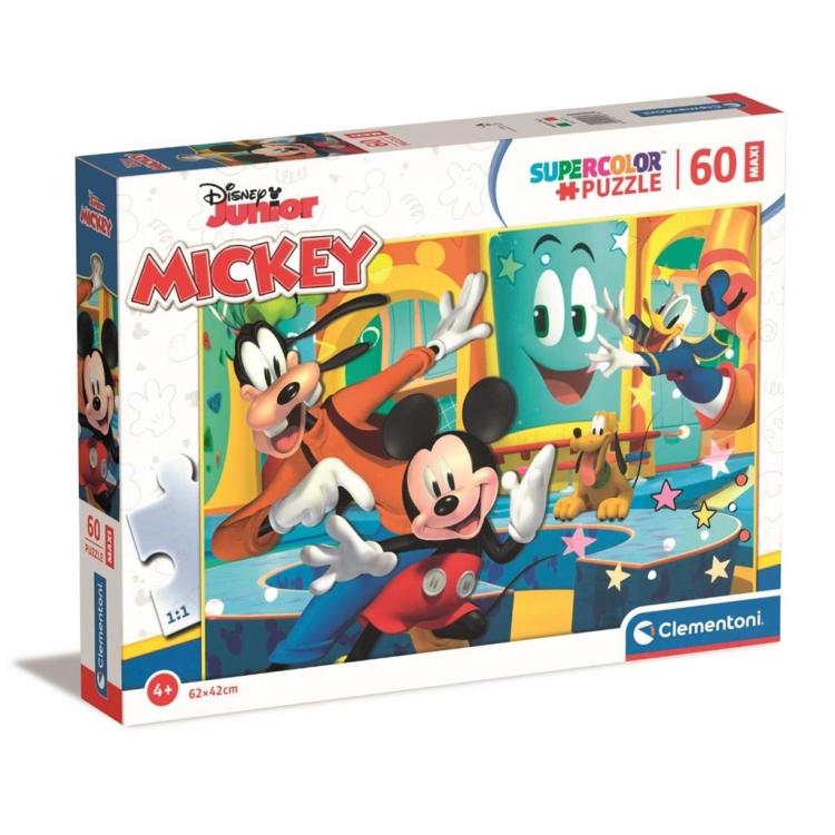 Puzzle 60 Maxi Super Kolor Mickey