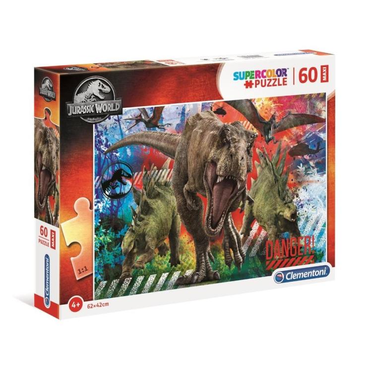 Puzzle 60 Maxi Super Kolor Jurassic World