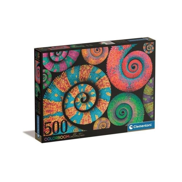 Puzzle 500 Color Boom Curly Tails