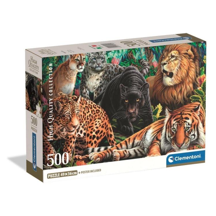 Puzzle 500 Wild Cats