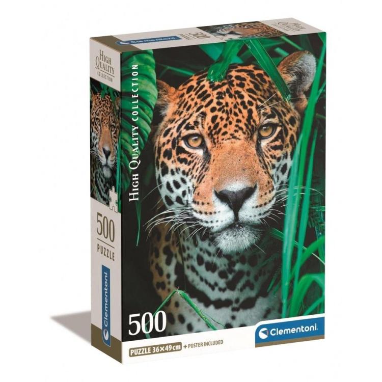 Puzzle 500 Compact Jaguar in the jungle