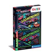 Puzzle 104 Glowing Cars Glow Racers