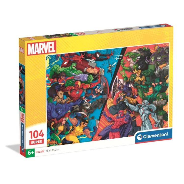Puzzle 104 Super Marvel