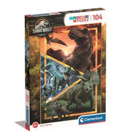 Puzzle 104 Super Kolor Jurassic World