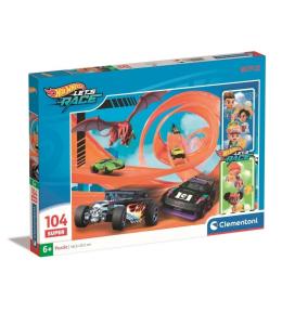 Puzzle 104 Super Kolor Hot Wheels