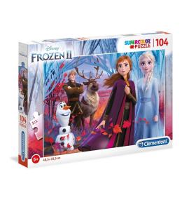 Puzzle 104 Super kolor Frozen 2