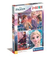Puzzle 2x60 Super kolor Frozen 2