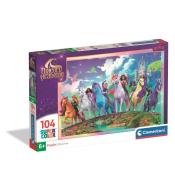 Puzzle 104 Super Kolor Unicorn Academy