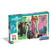 Puzzle 104 Super Kolor Zootopia 2