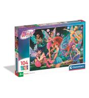 Puzzle 104 Super Kolor Winx
