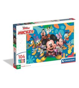 Puzzle 104 Super Kolor Mickey And Friends