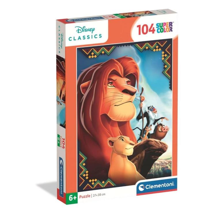 Puzzle 104 Super Kolor The Lion King