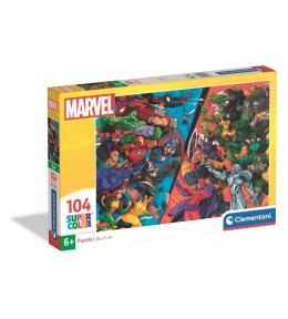 Puzzle 104 Super Kolor Marvel