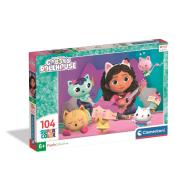 Puzzle 104 Super Kolor Gabby's Dollhouse