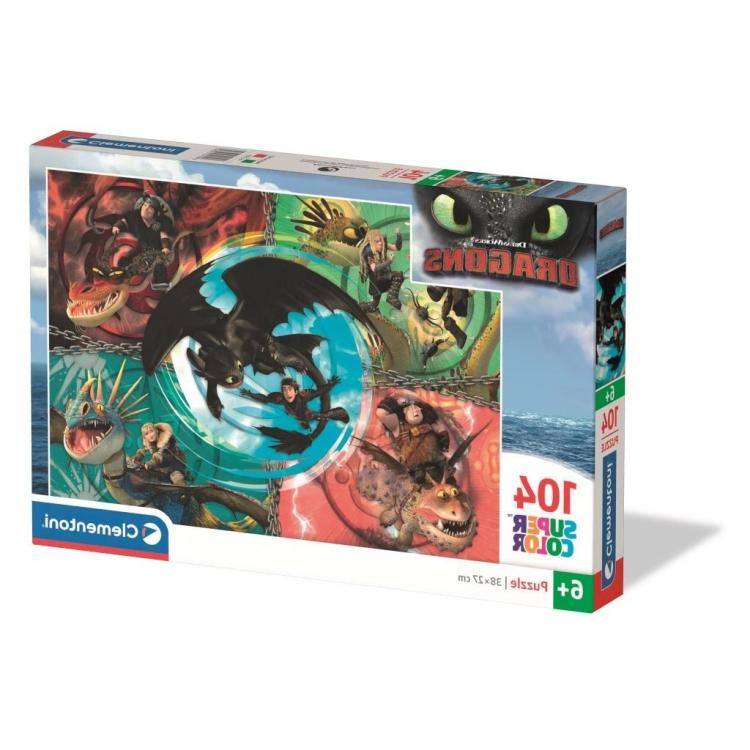 Puzzle 104 Super Kolor How To Train Your Dragon