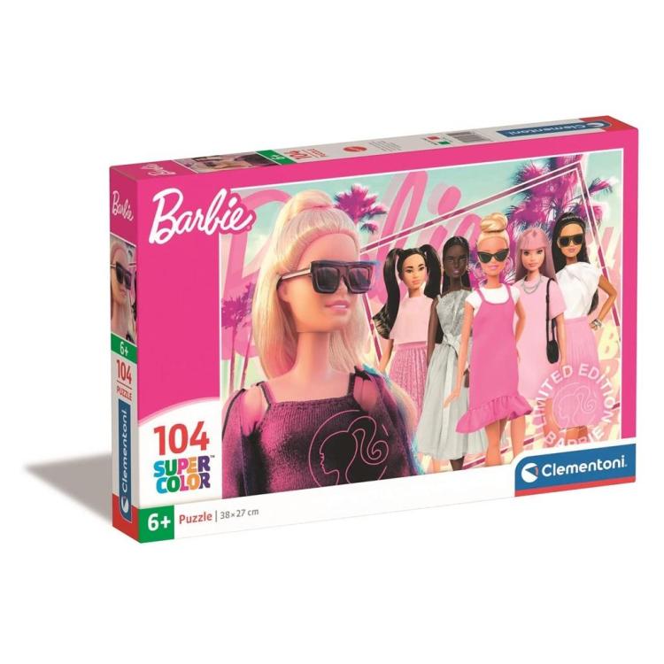 Puzzle 104 Super Kolor Barbie
