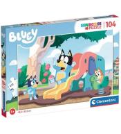 Puzzle 104 Super Kolor Bluey