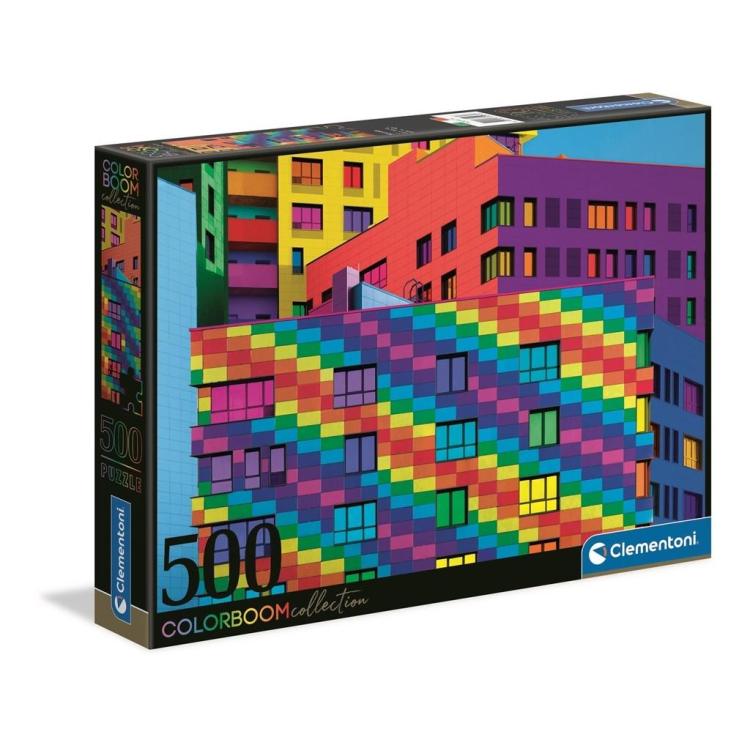 Puzzle 500 Color Boom Squares