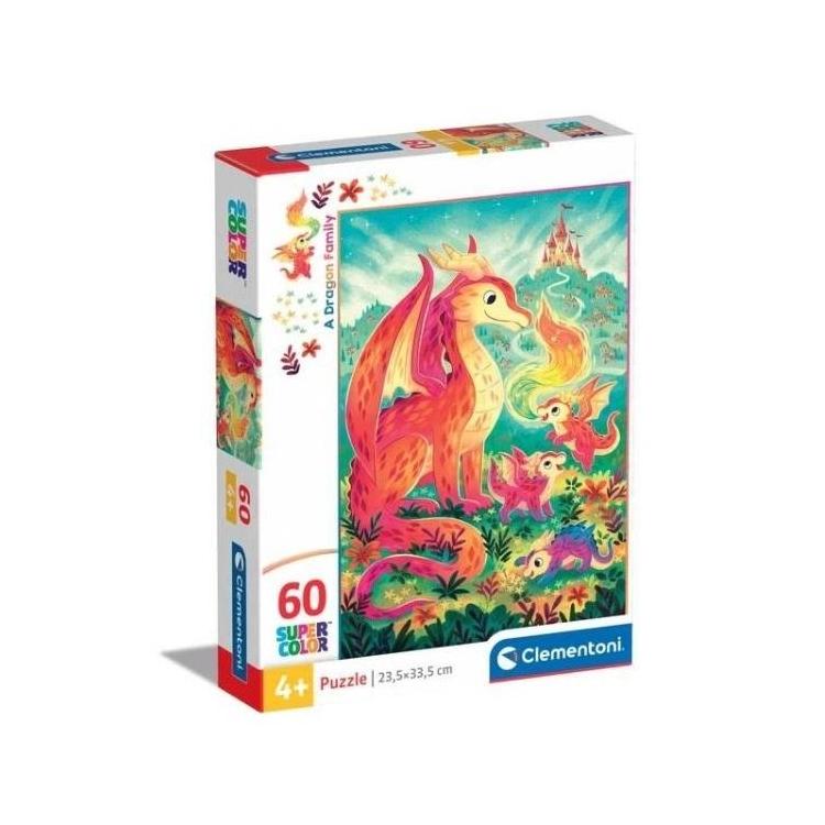 Puzzle 60 Super Kolor A Dragon Family