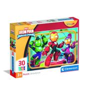 Puzzle 30 Super Kolor Iron Man And His Awesome