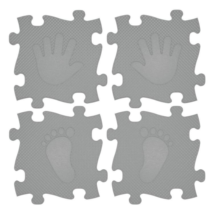 Mata podłogowa sensoryczna 16 el. Magic Set Grafit